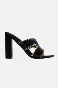 Giovanna Mules - Black sold by Fashion Nova