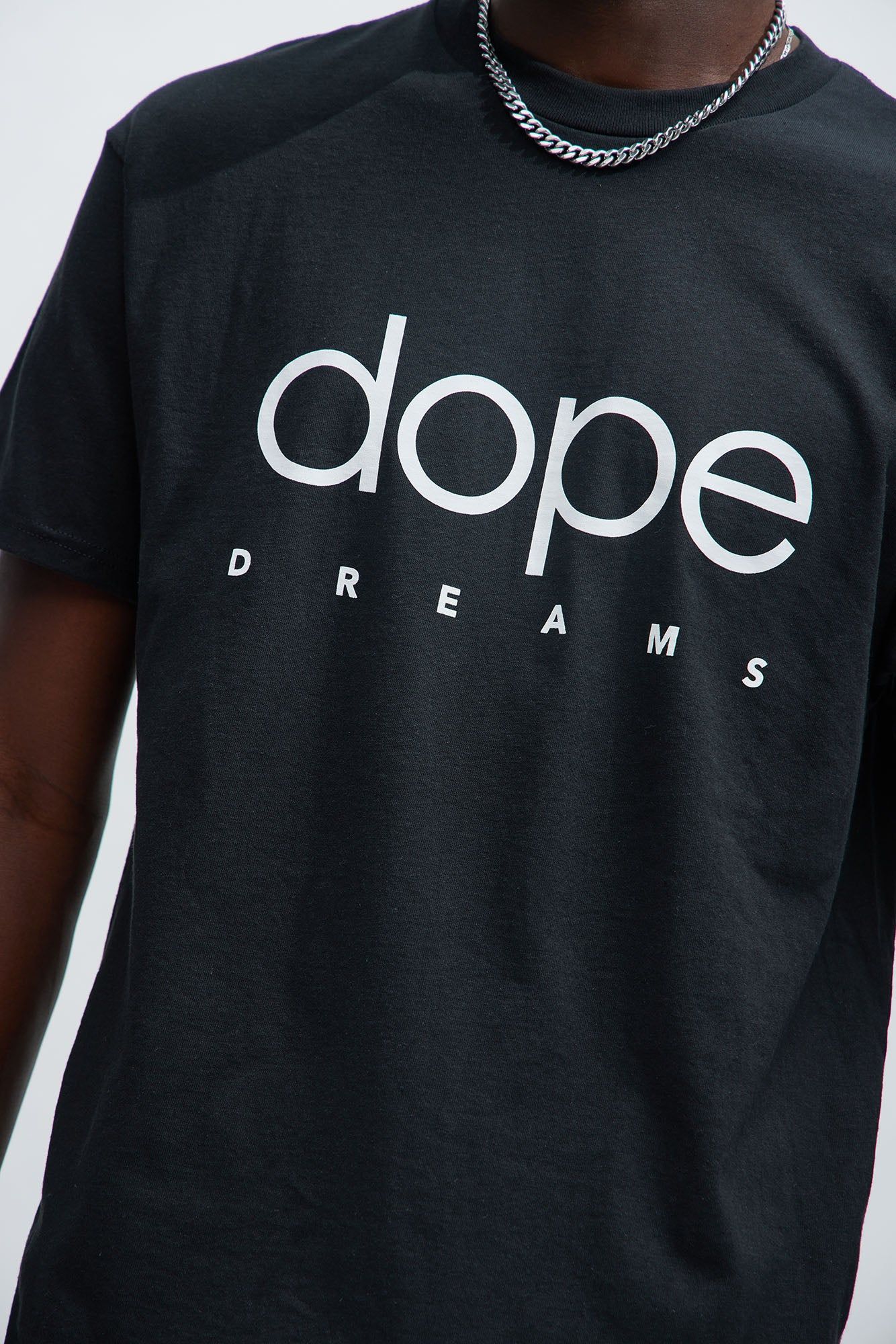 Dope Dreams Label Short Sleeve Tee - Black sold by Fashion Nova product image thumbnail 3
