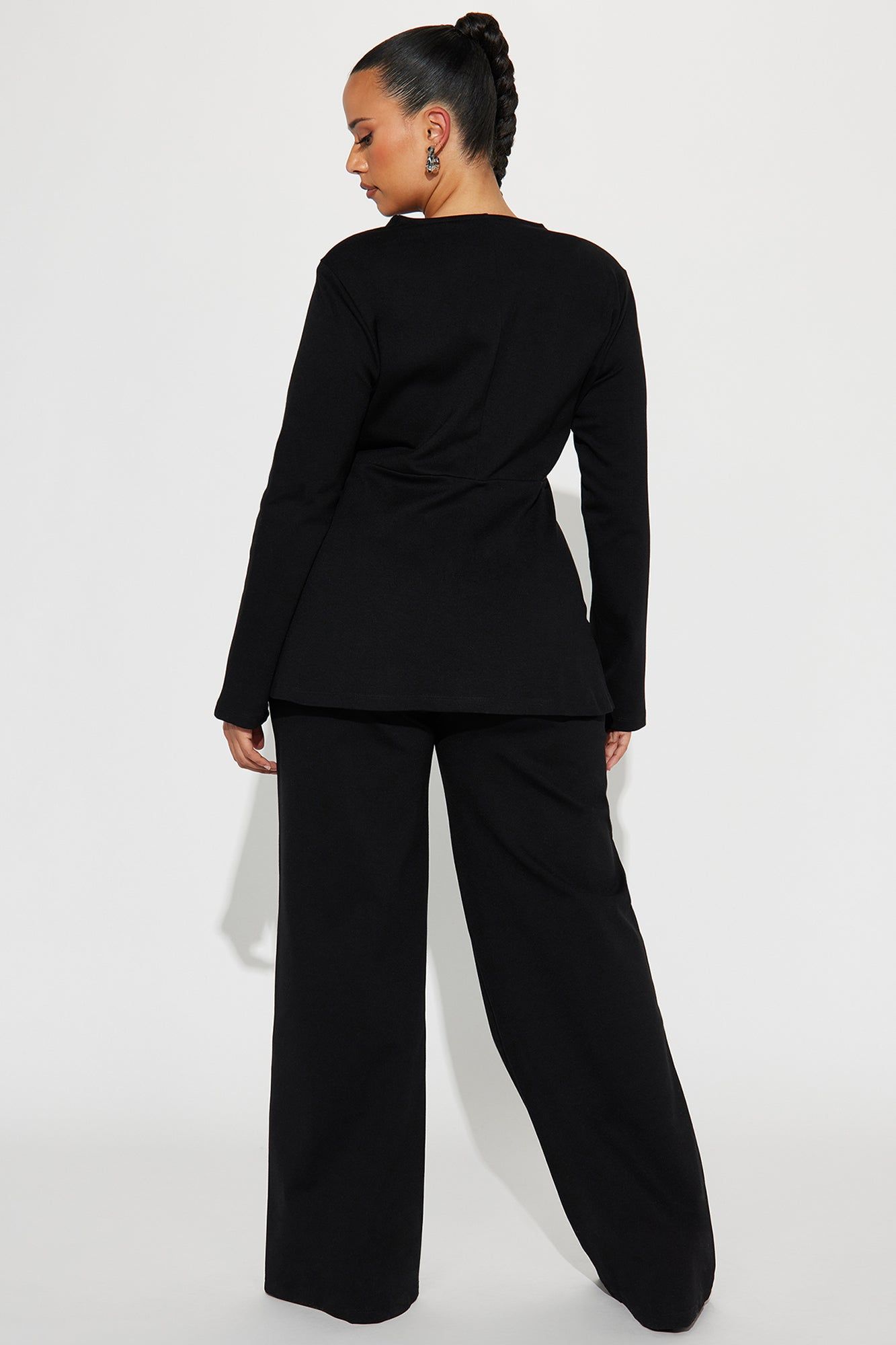 Believe It Blazer Pant Set - Black sold by Fashion Nova product image thumbnail 6