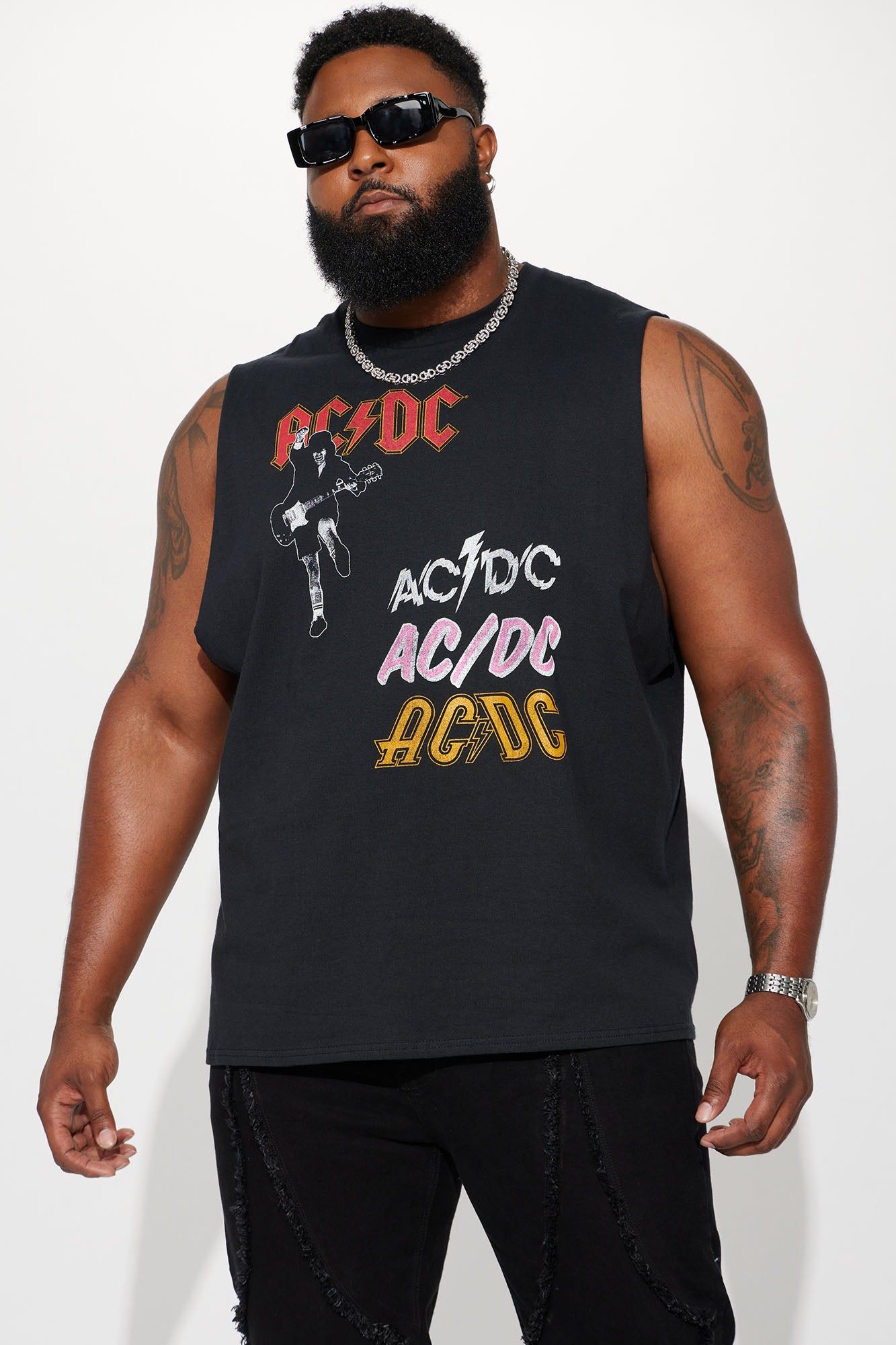 ACDC Tank Top - Black sold by Fashion Nova product image thumbnail 2