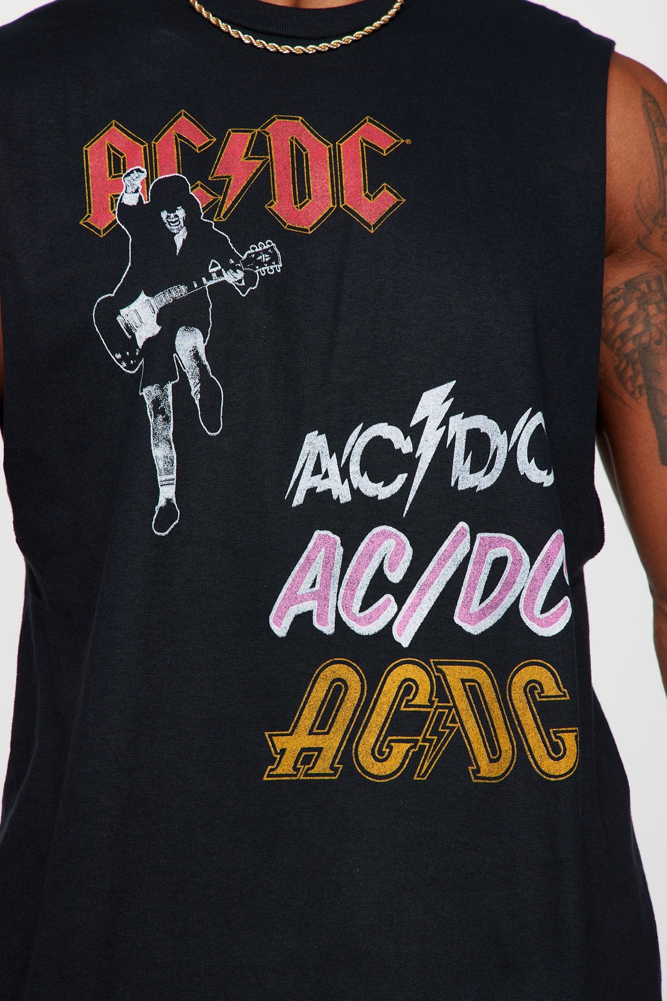 ACDC Tank Top - Black sold by Fashion Nova product image thumbnail 4