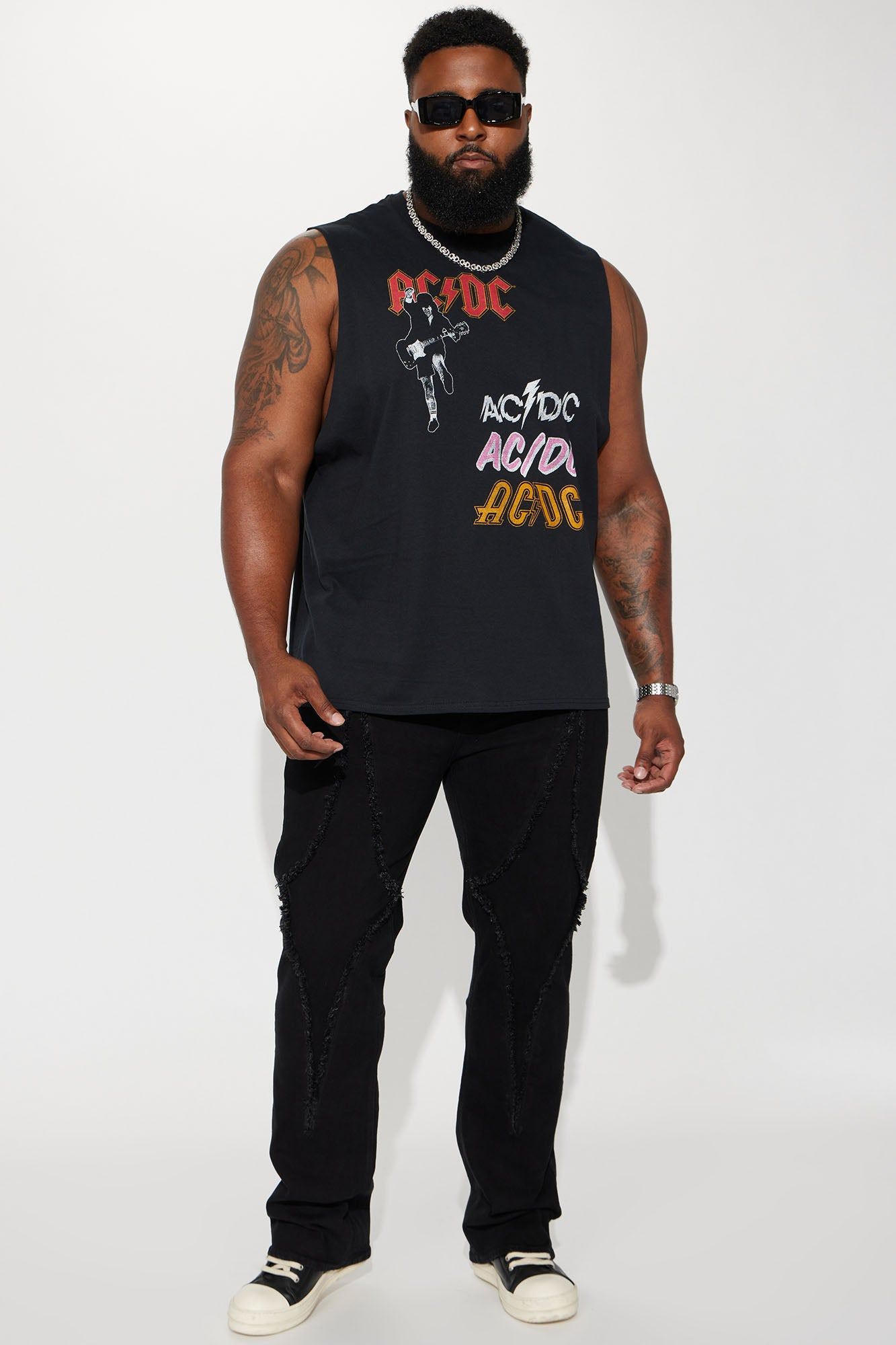 ACDC Tank Top - Black sold by Fashion Nova product image thumbnail 6