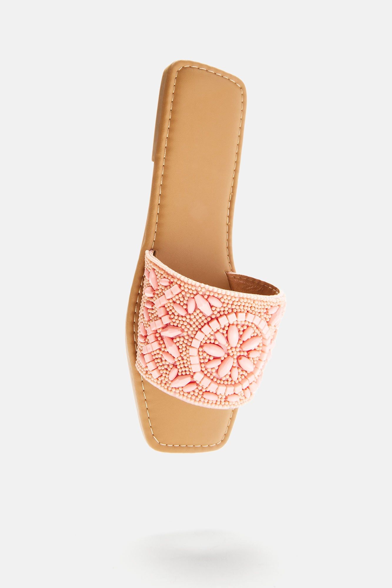 Vacation Vibes Beaded Sandals - Pink sold by Fashion Nova product image thumbnail 5