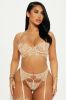 Shine For Me Mesh 2 Piece Set - Champagne sold by Fashion Nova