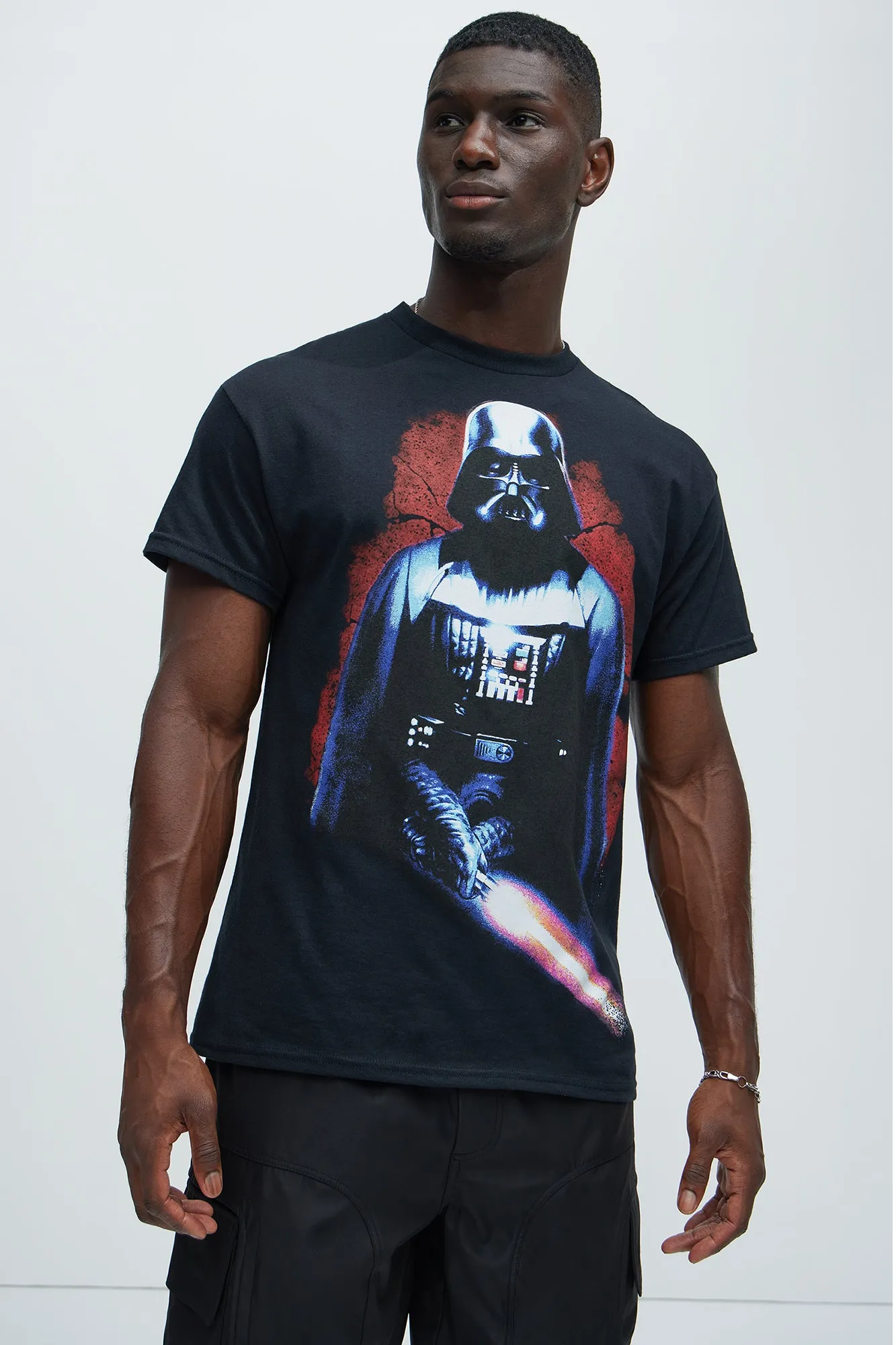 Star Wars Lord Vader Short Sleeve Tee - Black sold by Fashion Nova product image thumbnail 2