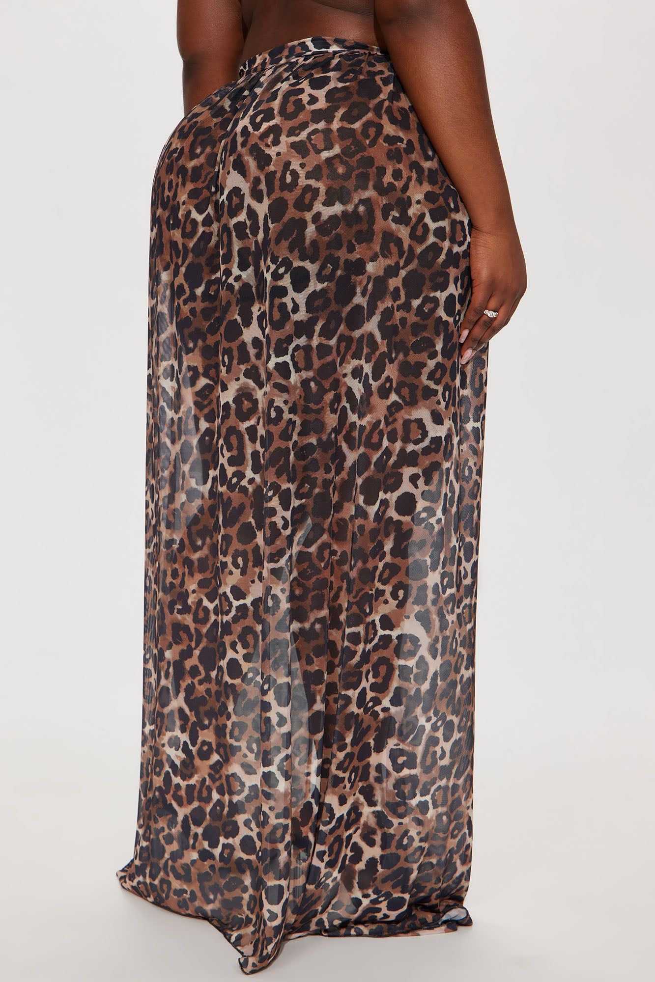 Adorn By You Cover Up Skirt - Leopard sold by Fashion Nova product image thumbnail 6