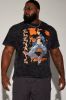 Elevated Mindset Short Sleeve Tee - Black sold by Fashion Nova