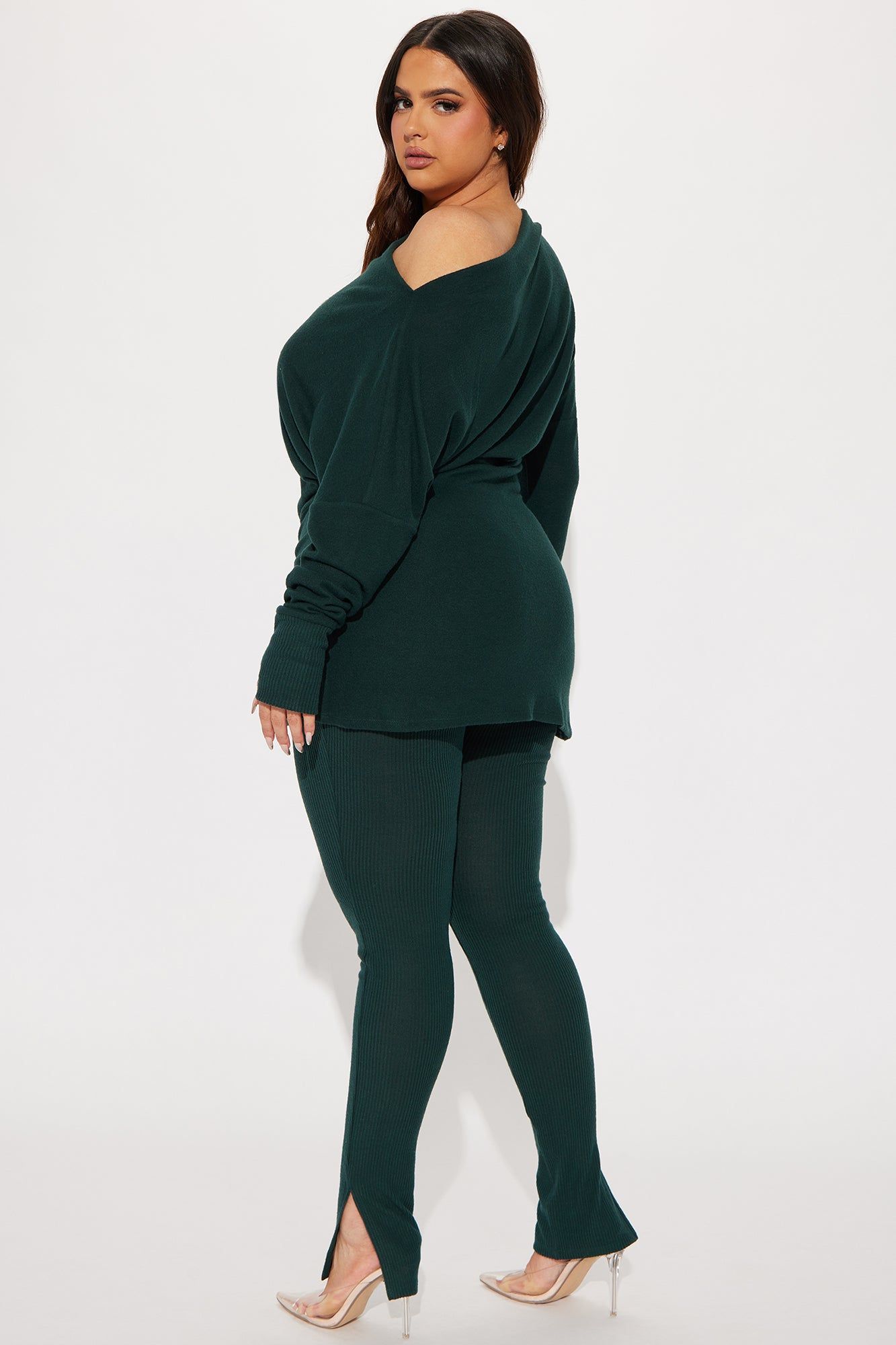 Tara Twist Front Pant Set - Olive sold by Fashion Nova product image thumbnail 6