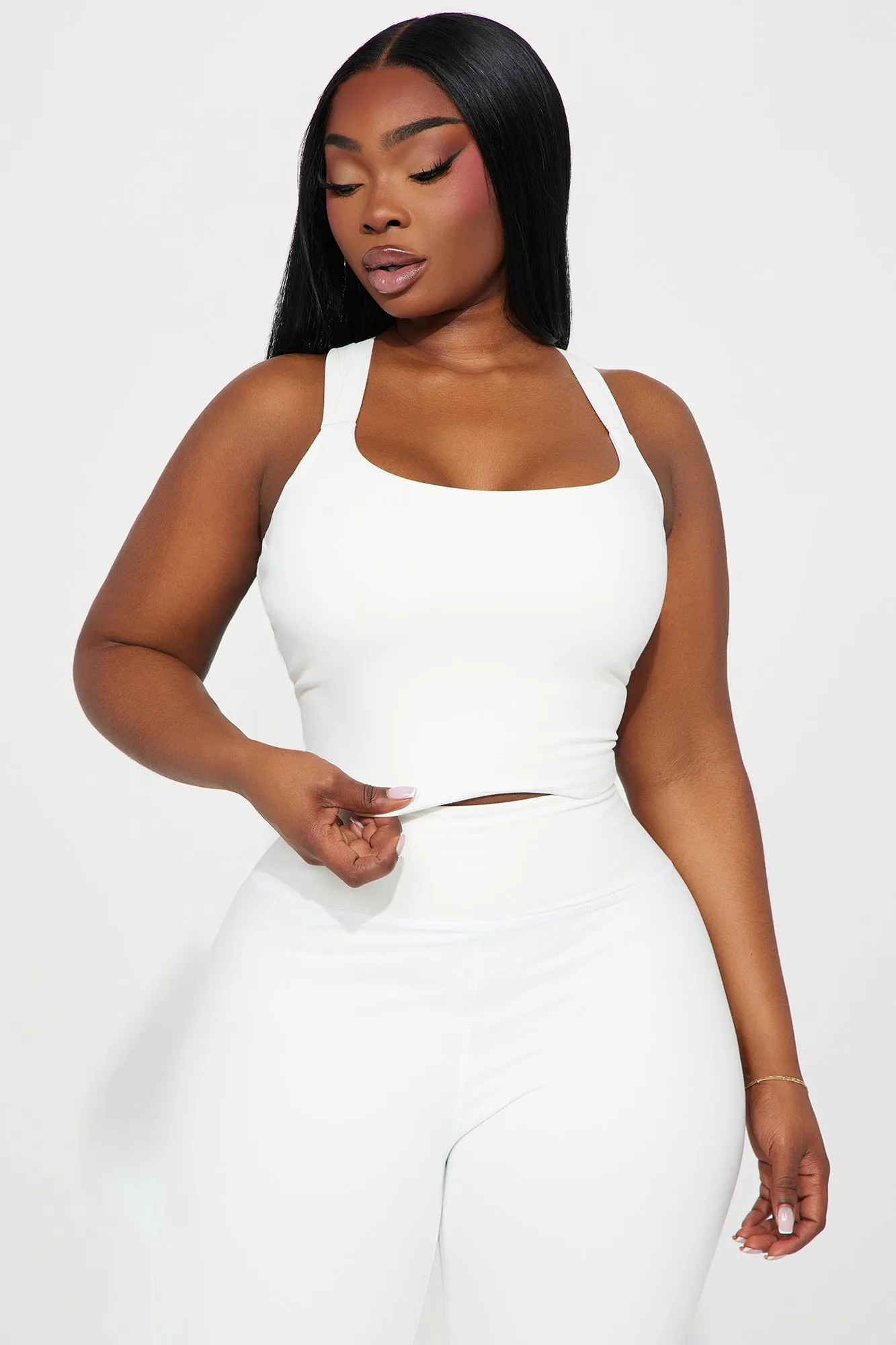 Flexibility Super Soft Active Top - White sold by Fashion Nova product image thumbnail 5