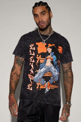 Elevated Mindset Short Sleeve Tee - Black sold by Fashion Nova