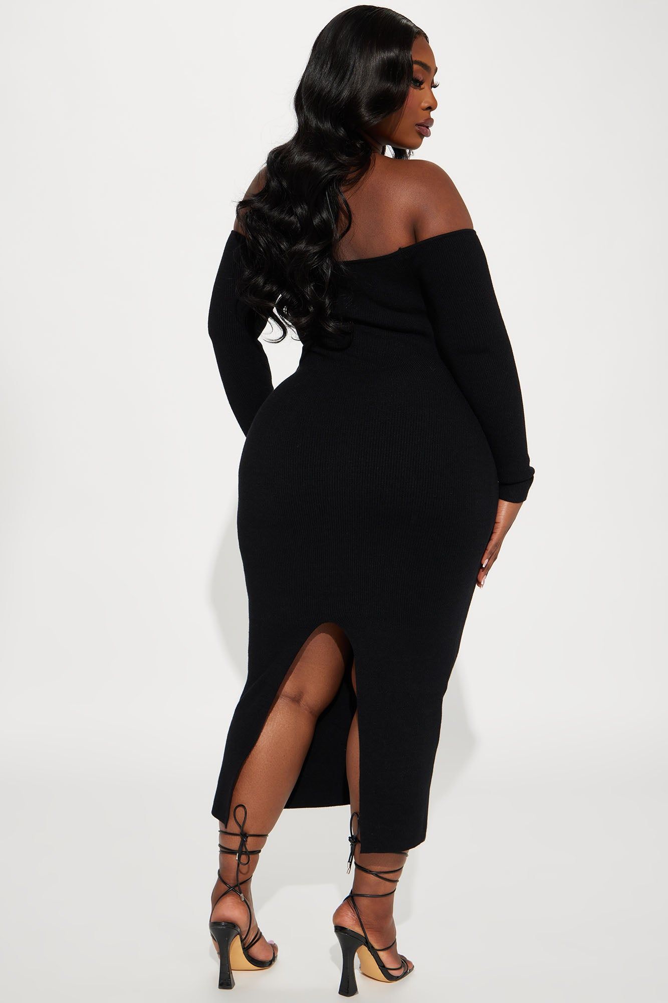 Regina Sweater Maxi Dress - Black sold by Fashion Nova product image thumbnail 6