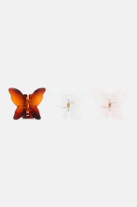 Naturally Fly  3 Piece Claw Clip Set - Multi Color sold by Fashion Nova