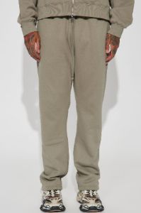 Tyson Heavyweight Straight Sweatpants - Olive sold by Fashion Nova