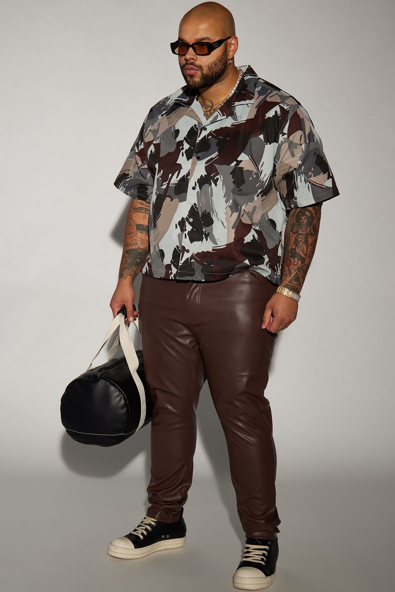 Your Favorite Faux Leather Skinny Pants - Dark Brown sold by Fashion Nova product image thumbnail 6