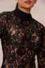 Valentina Lace Maxi Dress - Black sold by Fashion Nova