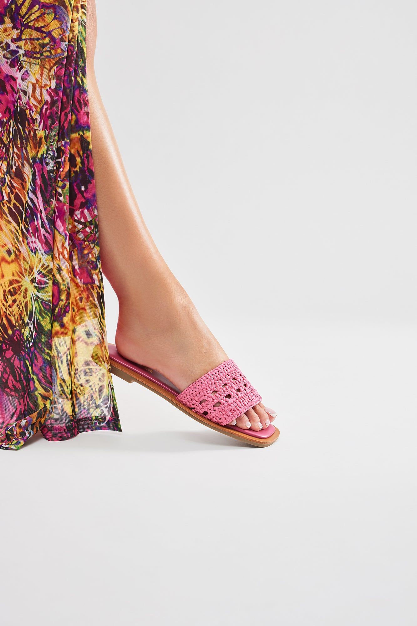 As Easy As That Flat Sandals - Pink sold by Fashion Nova product image thumbnail 3