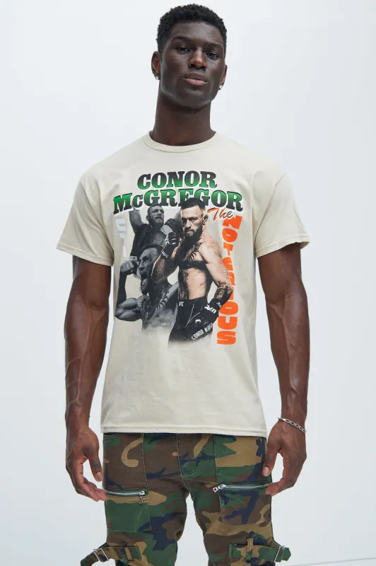 UFC Conor McGregor Short Sleeve Tee - Sand sold by Fashion Nova