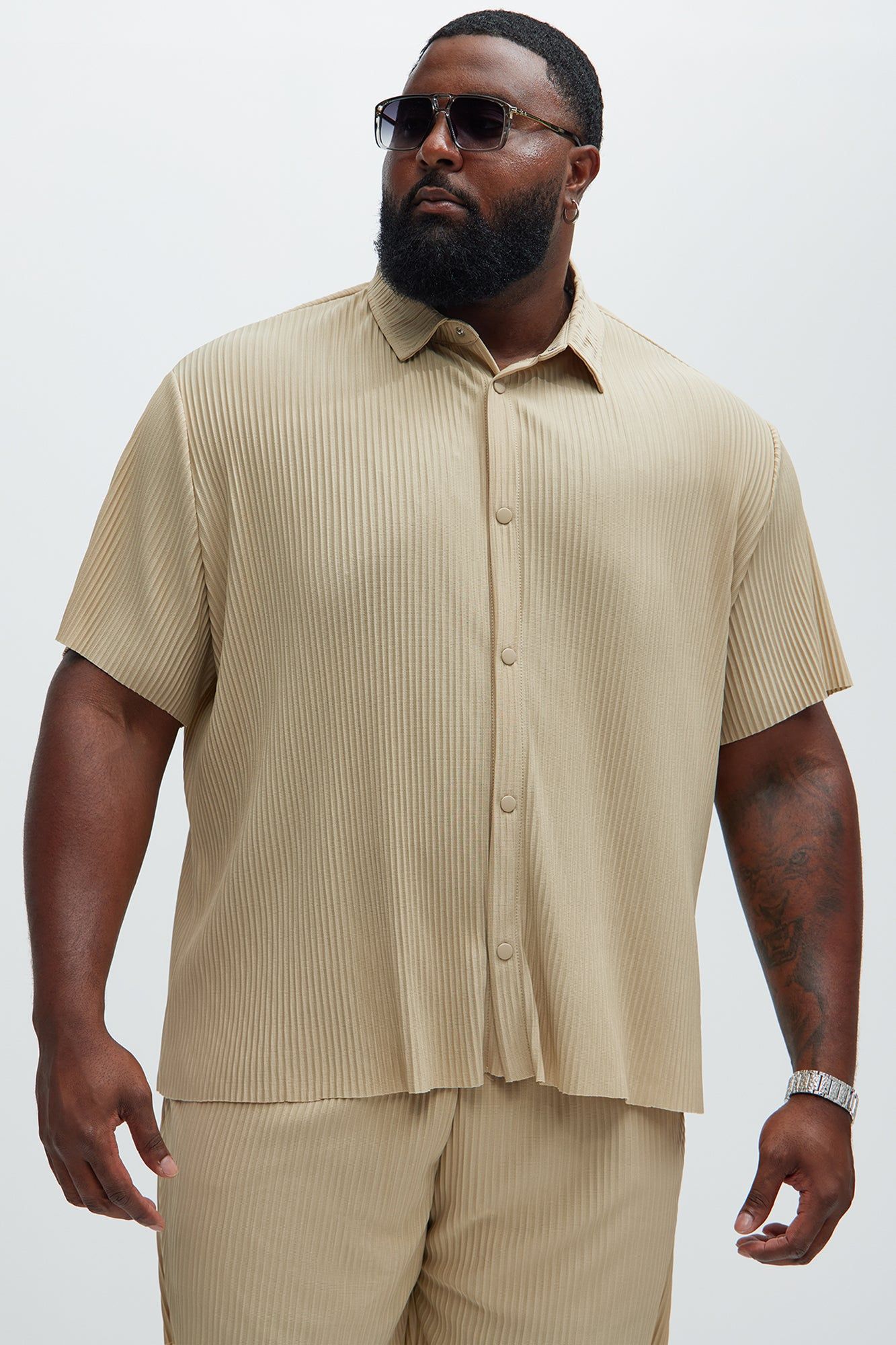 Florence Shirt - Tan sold by Fashion Nova product image thumbnail 5