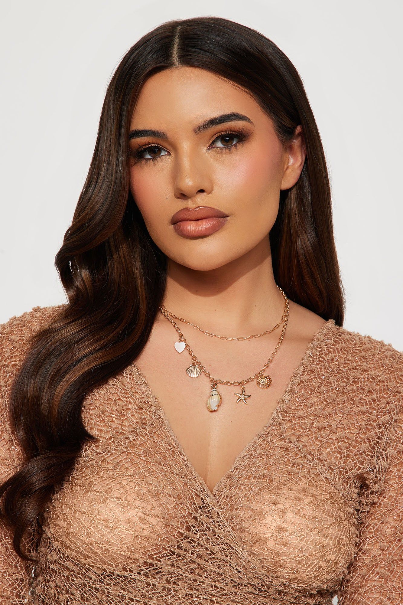 Treasures Of The Sea Necklace - Gold sold by Fashion Nova product image thumbnail 2