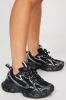 New Level Chunky Sneakers - Black/Black sold by Fashion Nova