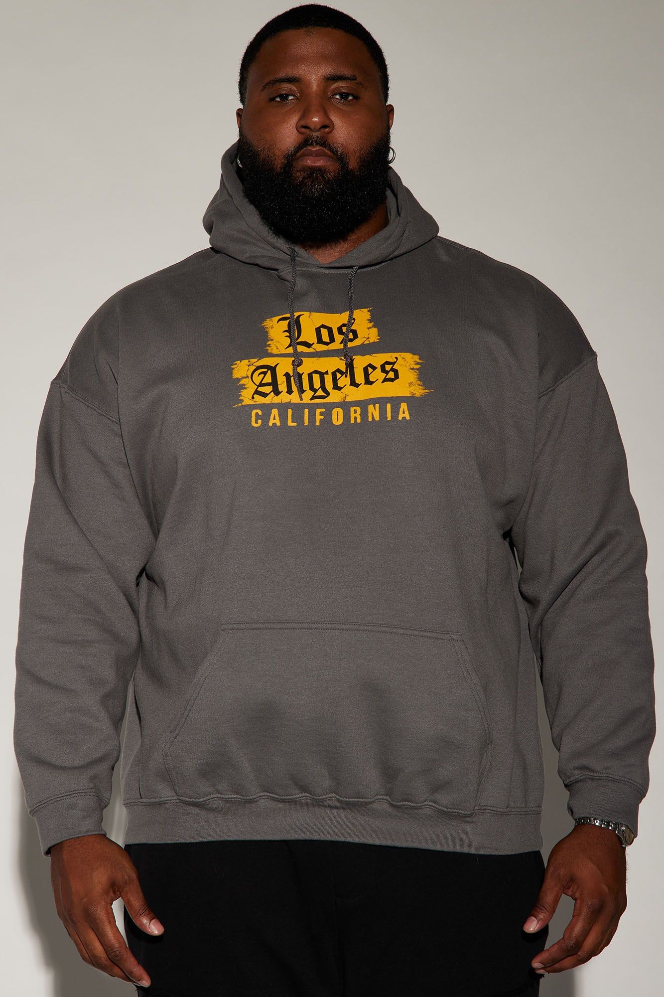 LA Kanji Hoodie - Charcoal sold by Fashion Nova product image thumbnail 5