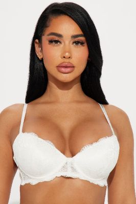 Sweet Fantasy Extreme Push Up Lace Bra - Ivory sold by Fashion Nova