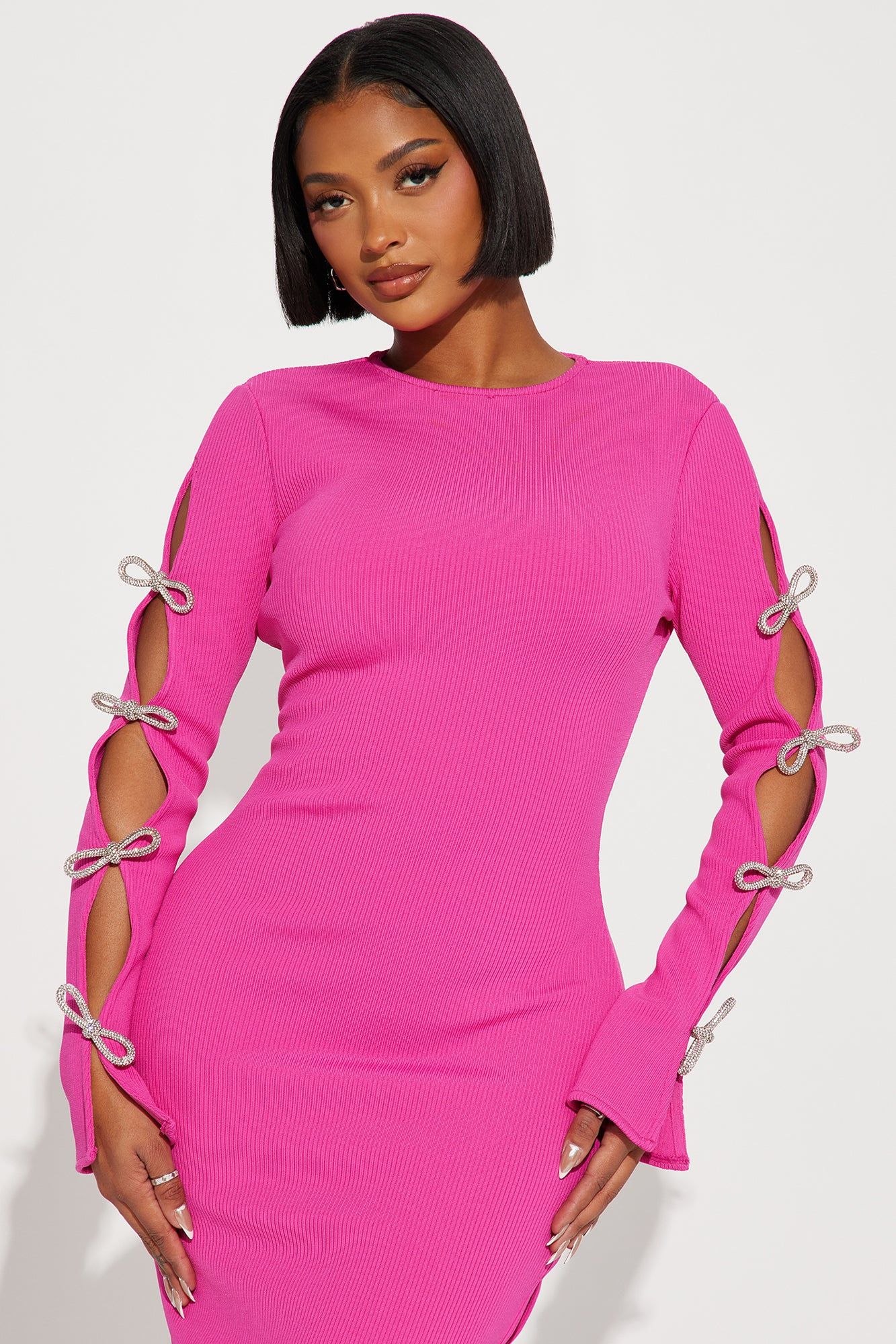 Lucia Bandage Maxi Dress - Pink sold by Fashion Nova product image thumbnail 2