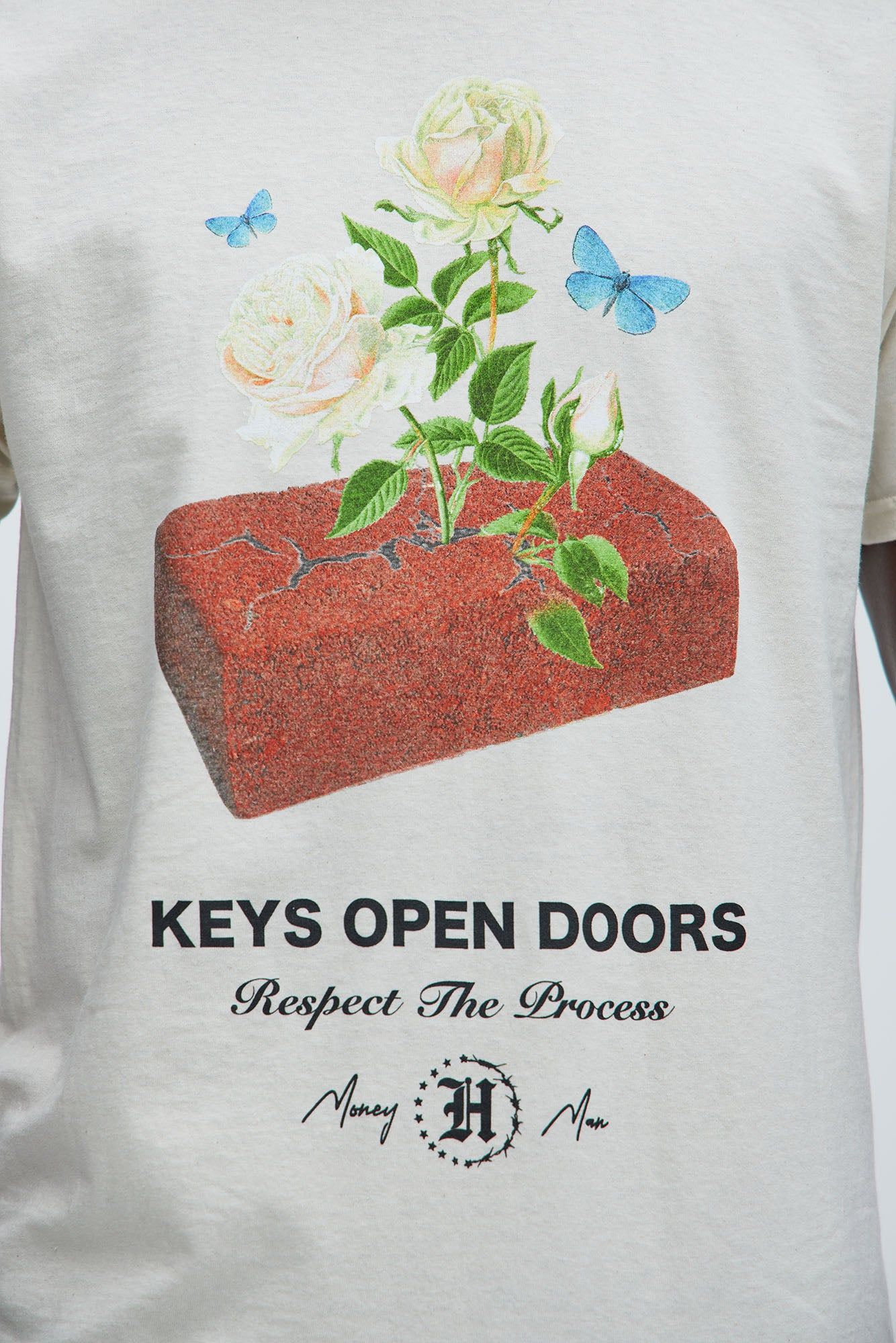 Respect The Process Short Sleeve Tee - Sand sold by Fashion Nova product image thumbnail 3