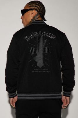 Supreme Support Unit Varsity Jacket Black | Parallel