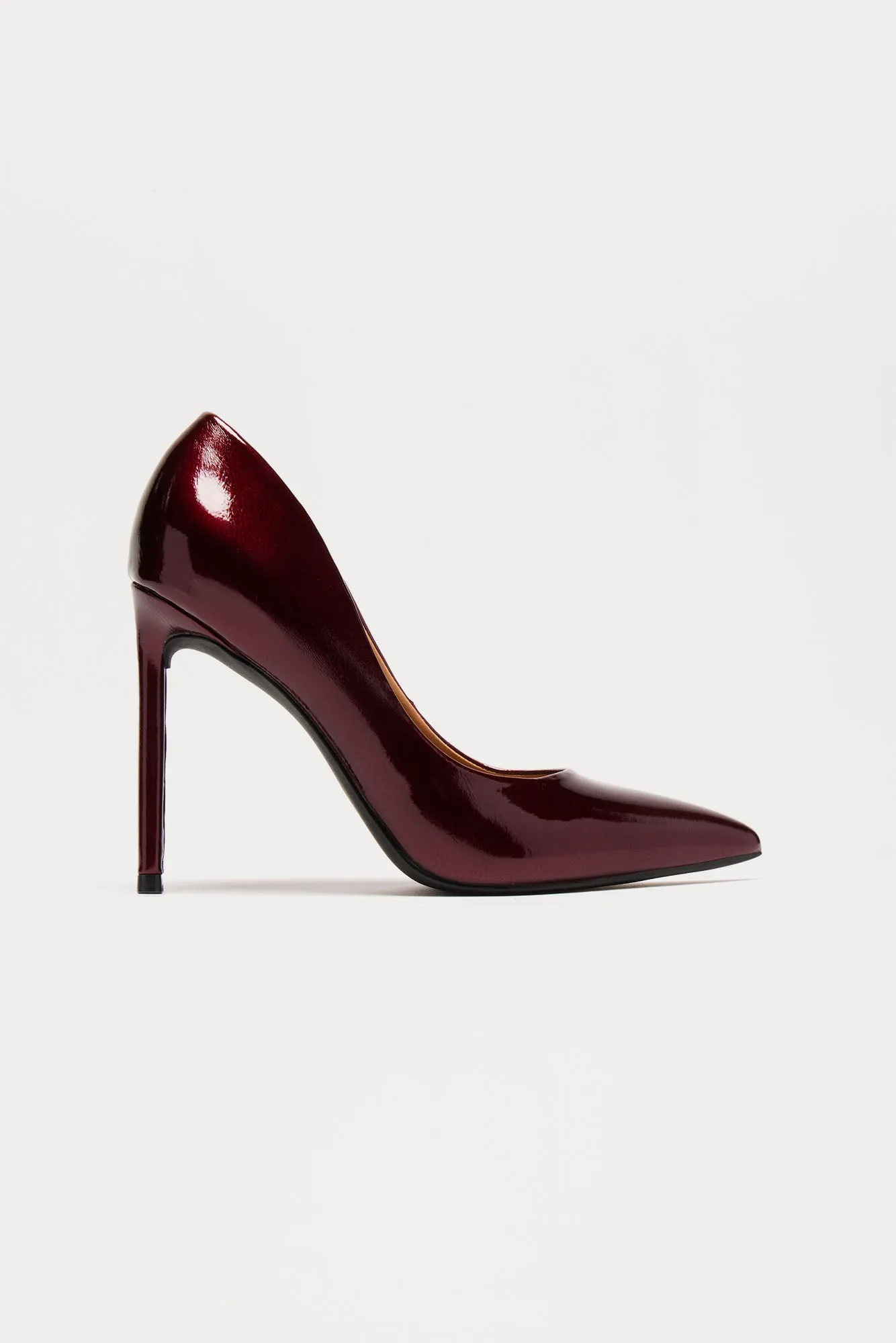 Always A Classic Pump - Burgundy/combo sold by Fashion Nova product image thumbnail 4