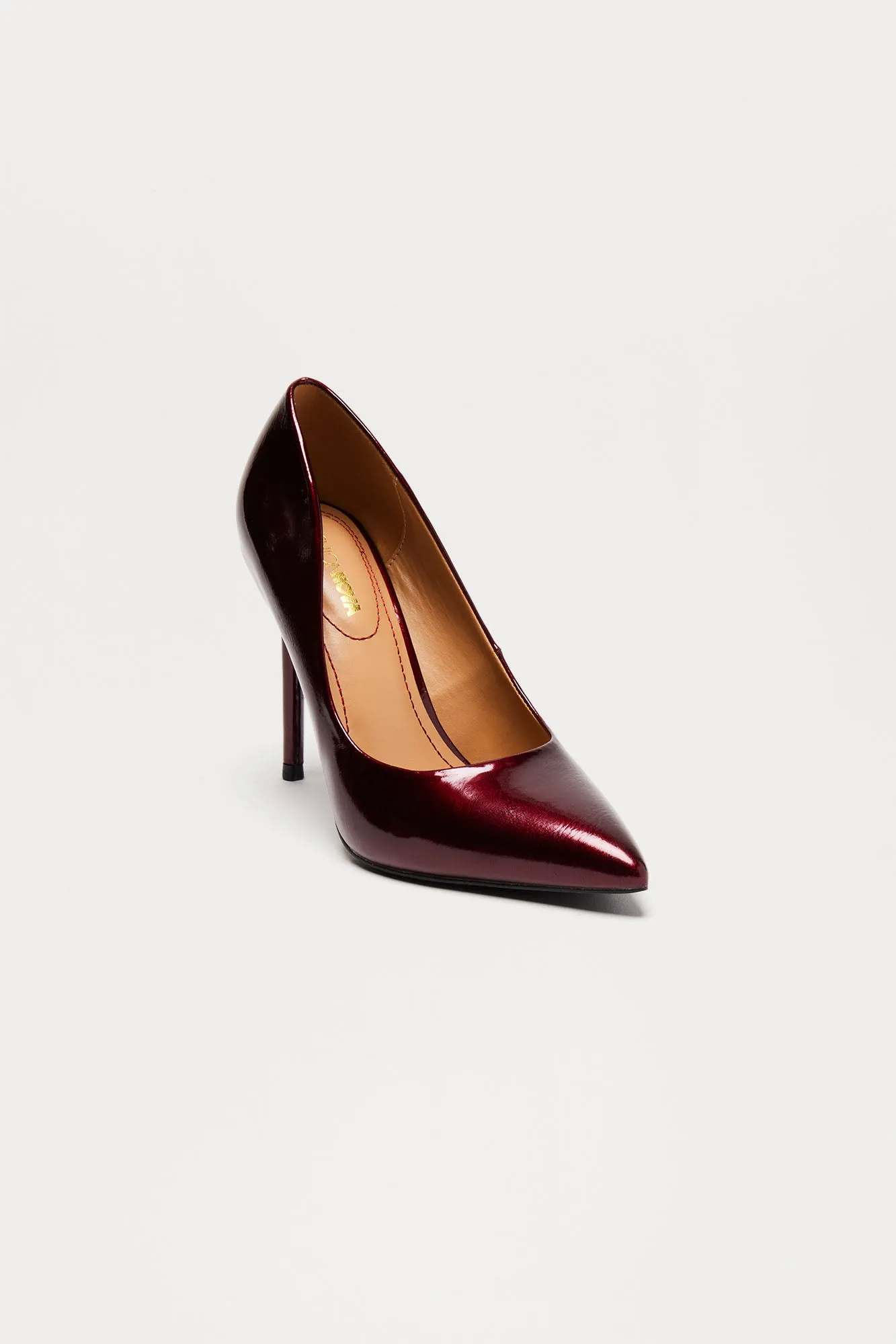 Always A Classic Pump - Burgundy/combo sold by Fashion Nova product image thumbnail 2