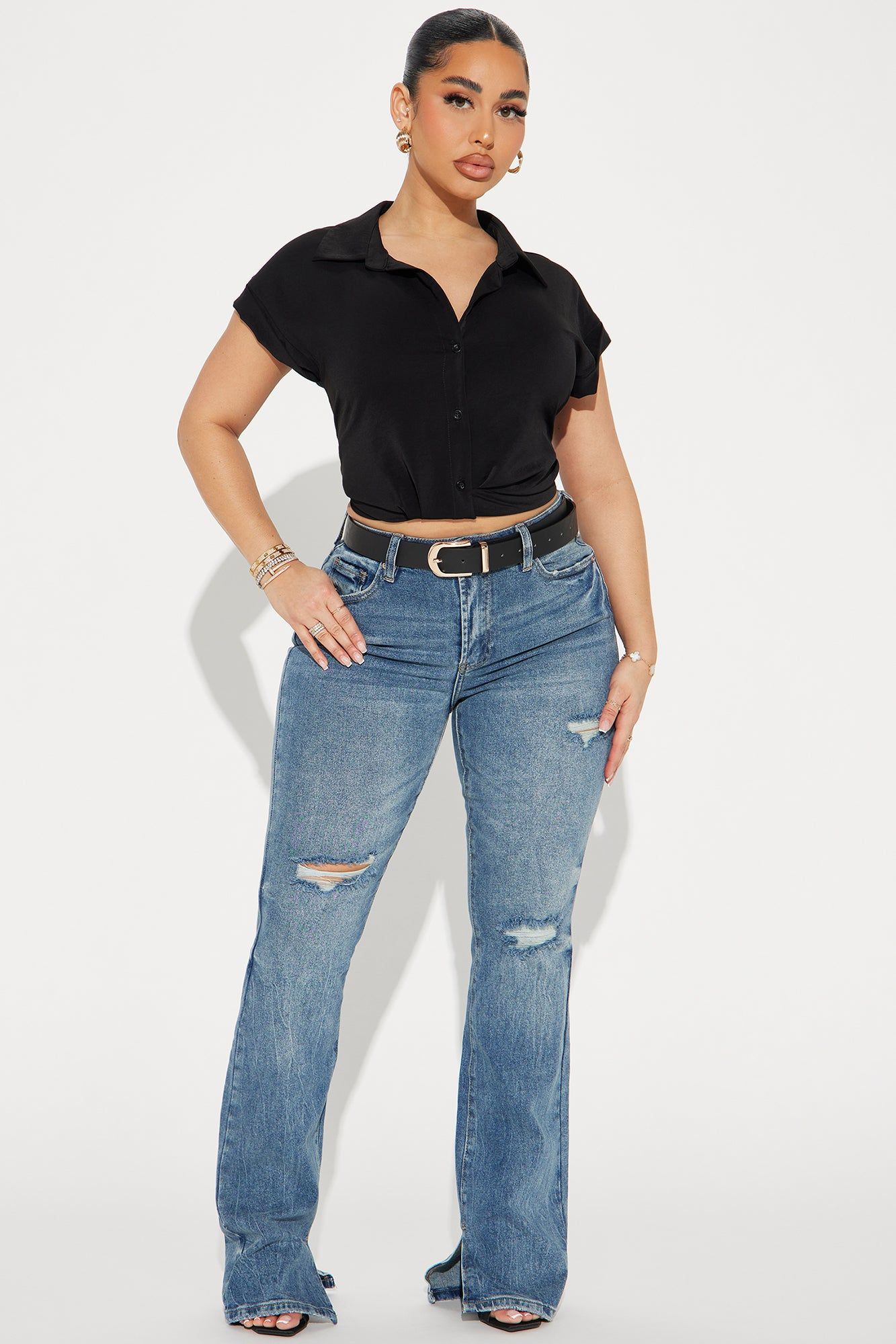 Something Light Shirt - Black sold by Fashion Nova product image thumbnail 2