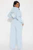 Livin' In Malibu Pant Set - Light Blue sold by Fashion Nova