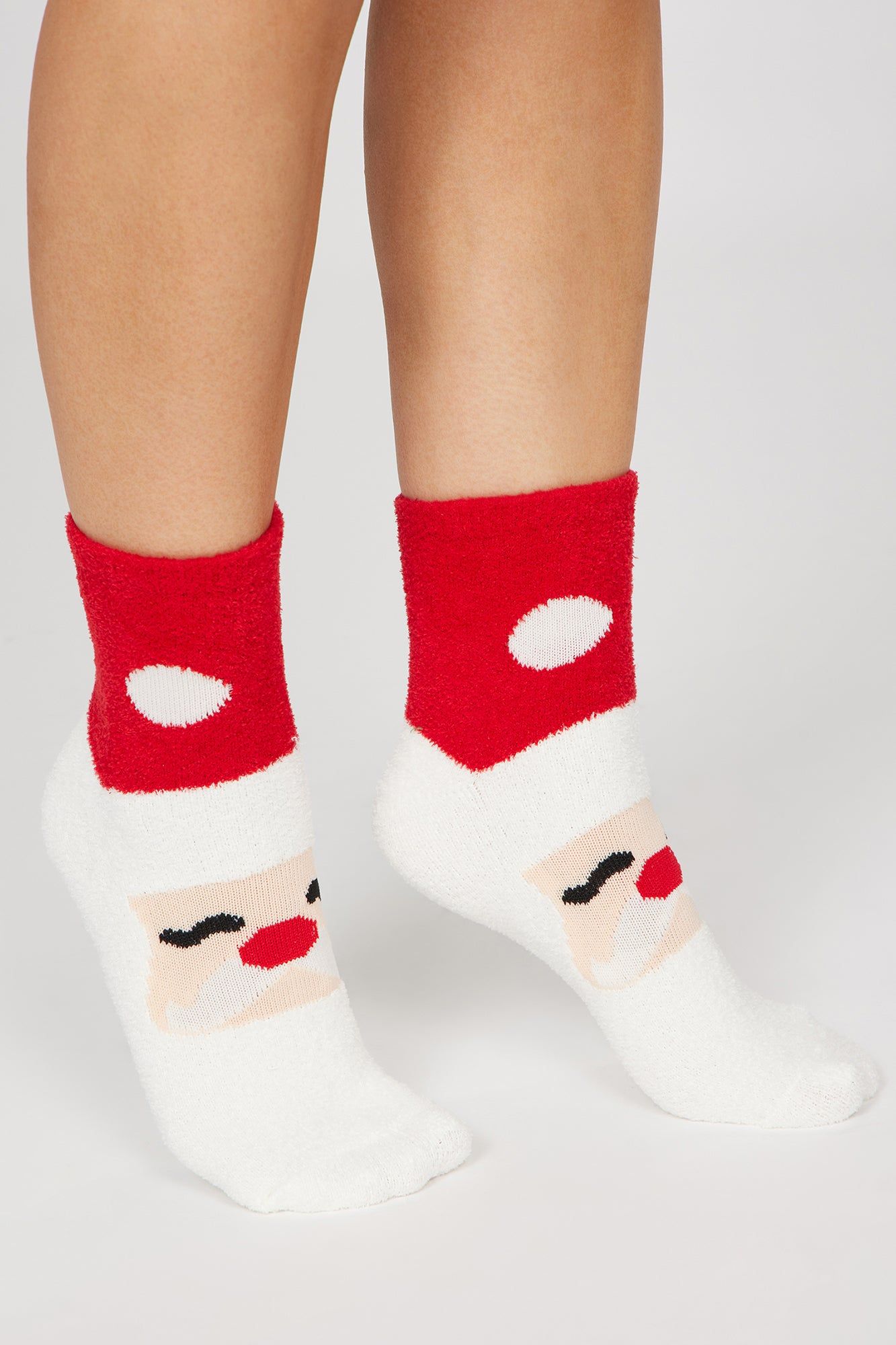 Be Merry 3 Pack Socks - Red/combo sold by Fashion Nova product image thumbnail 2