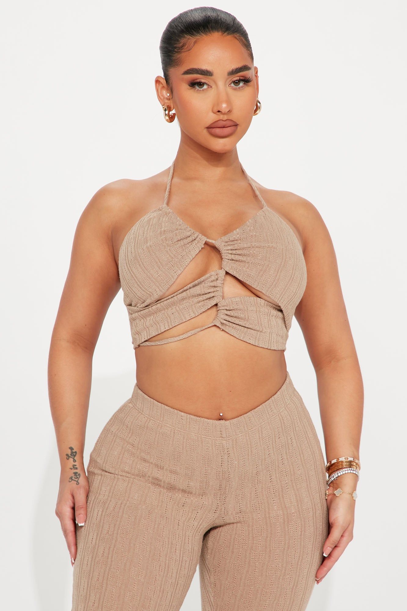 Always Reliable Pant Set - Mocha sold by Fashion Nova product image thumbnail 2