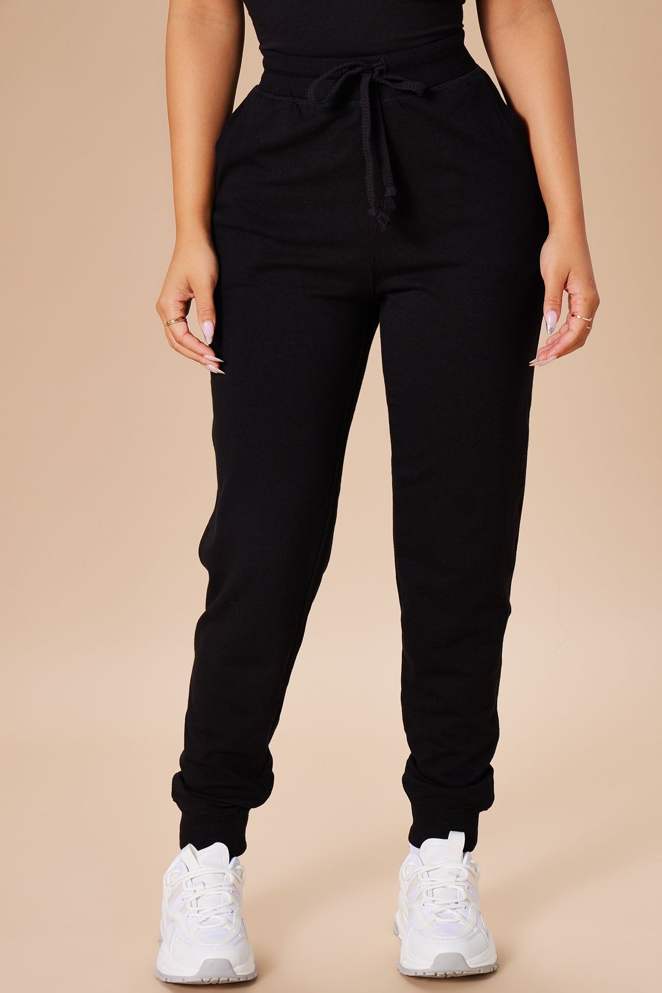 Latest And Greatest French Terry Jogger - Black sold by Fashion Nova product image thumbnail 3
