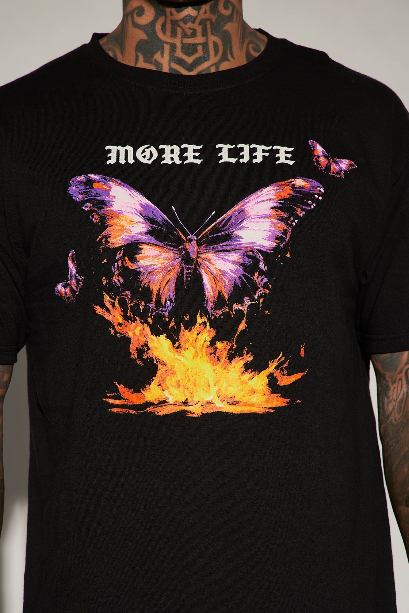 Live And Let Live Short Sleeve Tee - Black sold by Fashion Nova product image thumbnail 3