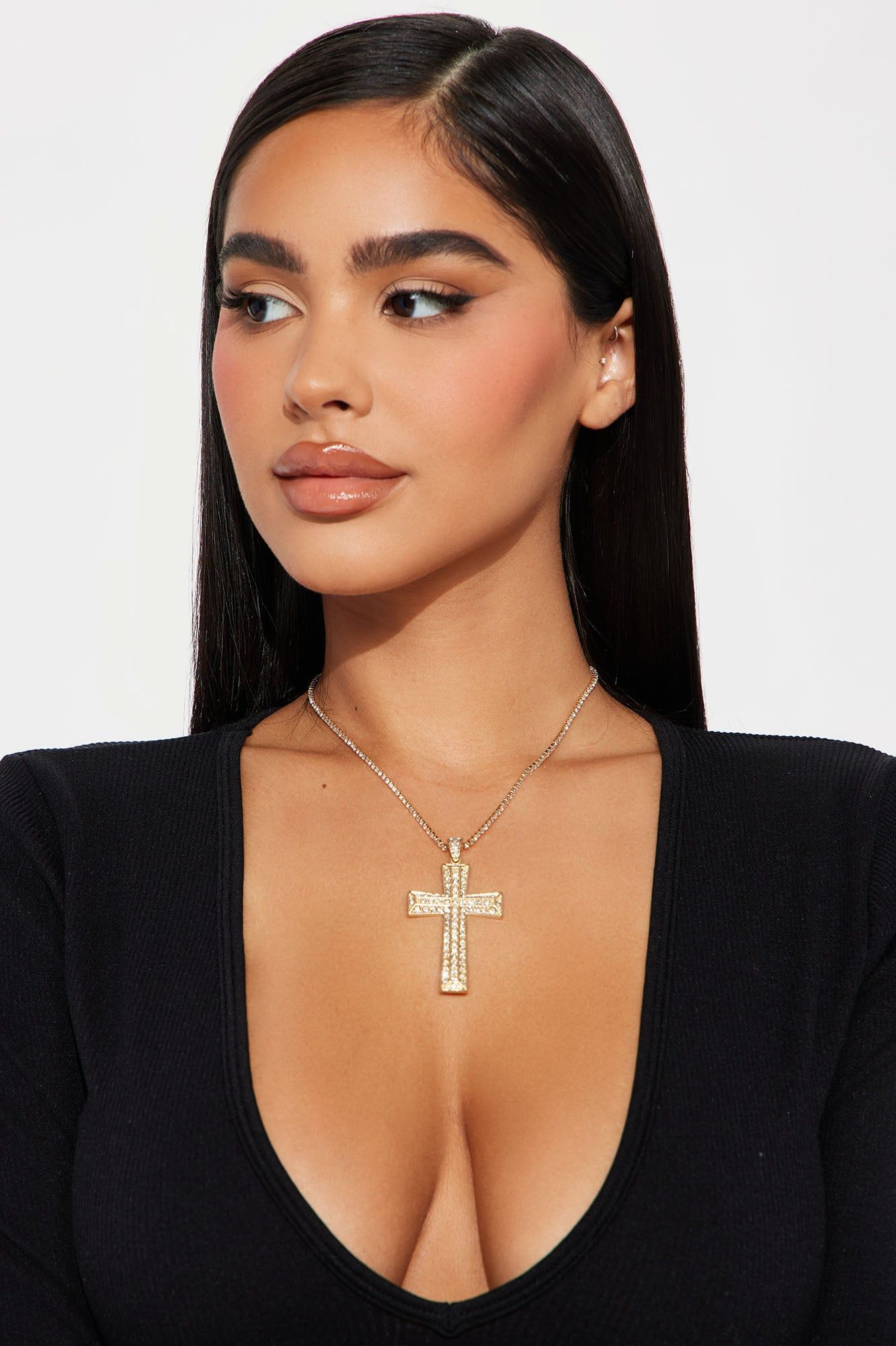 God's Muse Necklace - Gold sold by Fashion Nova product image thumbnail 2
