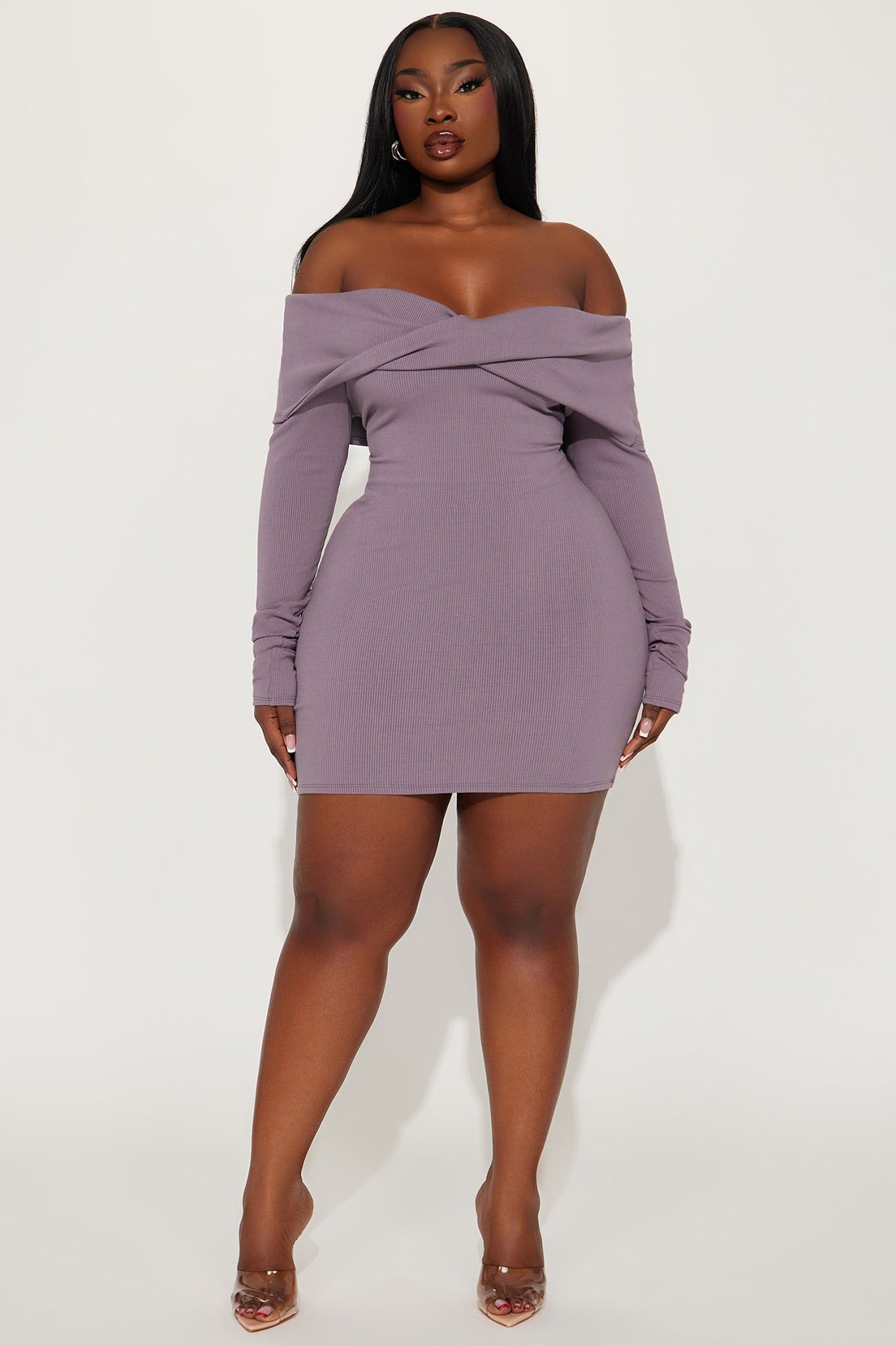 Vivianna Snatched Mini Dress - Bark Brown sold by Fashion Nova product image thumbnail 5