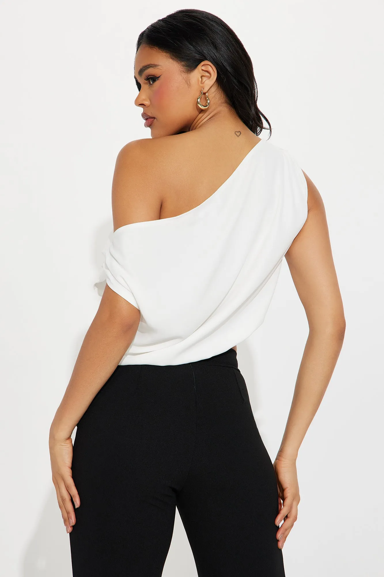 Come And Go Blouse Top - Ivory sold by Fashion Nova product image thumbnail 3