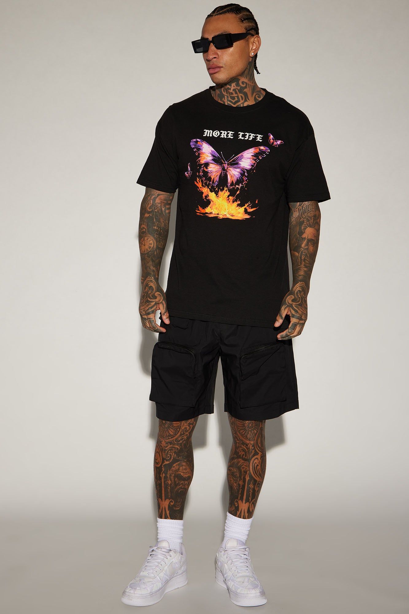 Live And Let Live Short Sleeve Tee - Black sold by Fashion Nova product image thumbnail 2