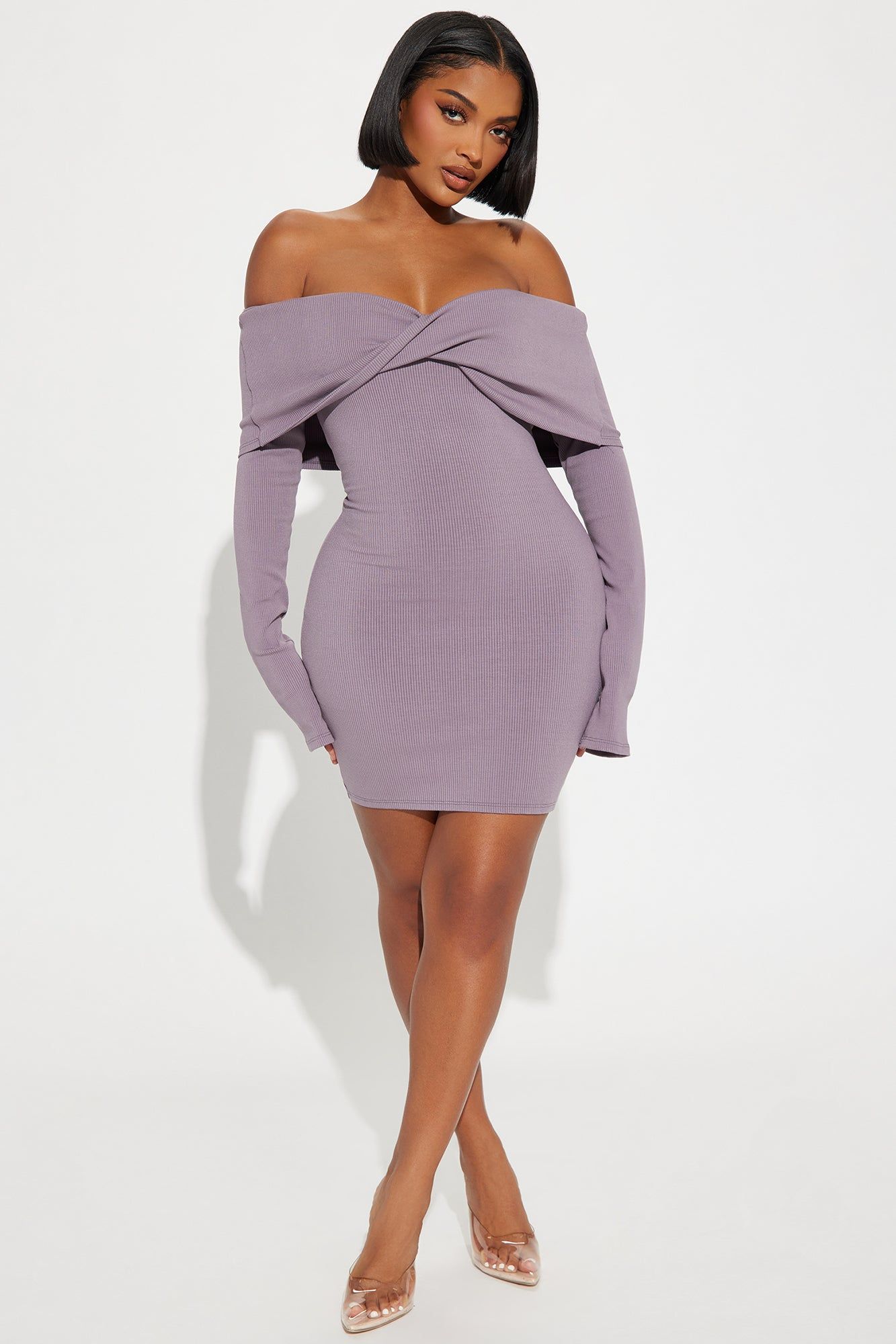 Vivianna Snatched Mini Dress - Bark Brown sold by Fashion Nova product image thumbnail 2