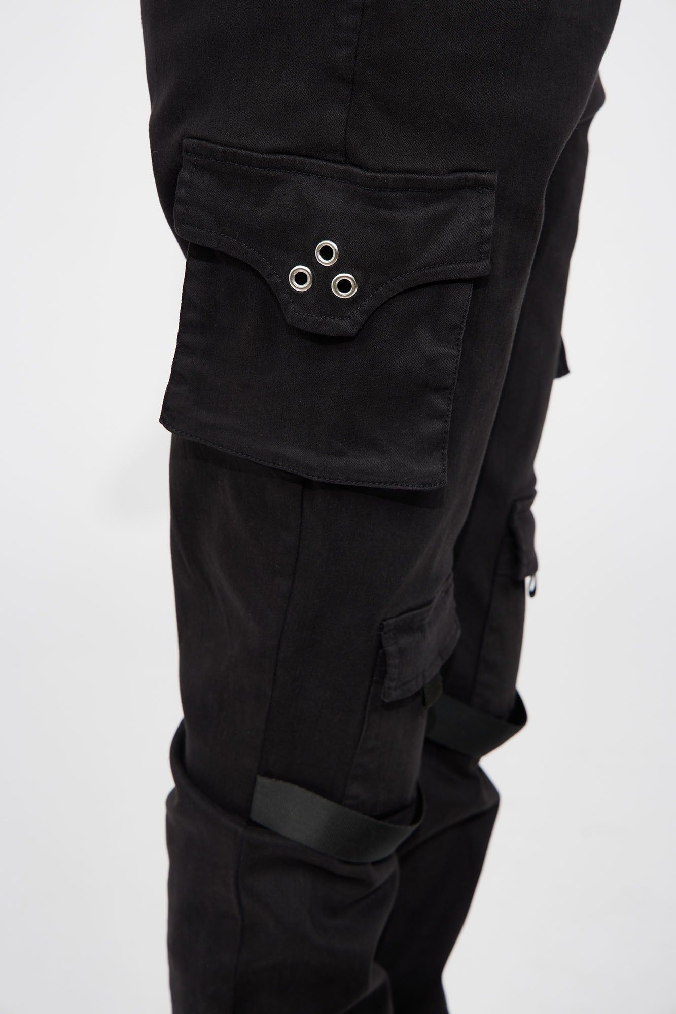 Mini Coolest Girl Cargo Jogger - Black sold by Fashion Nova product image thumbnail 3