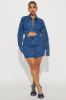 Sweet Escape Denim Skirt Set - Medium Wash sold by Fashion Nova
