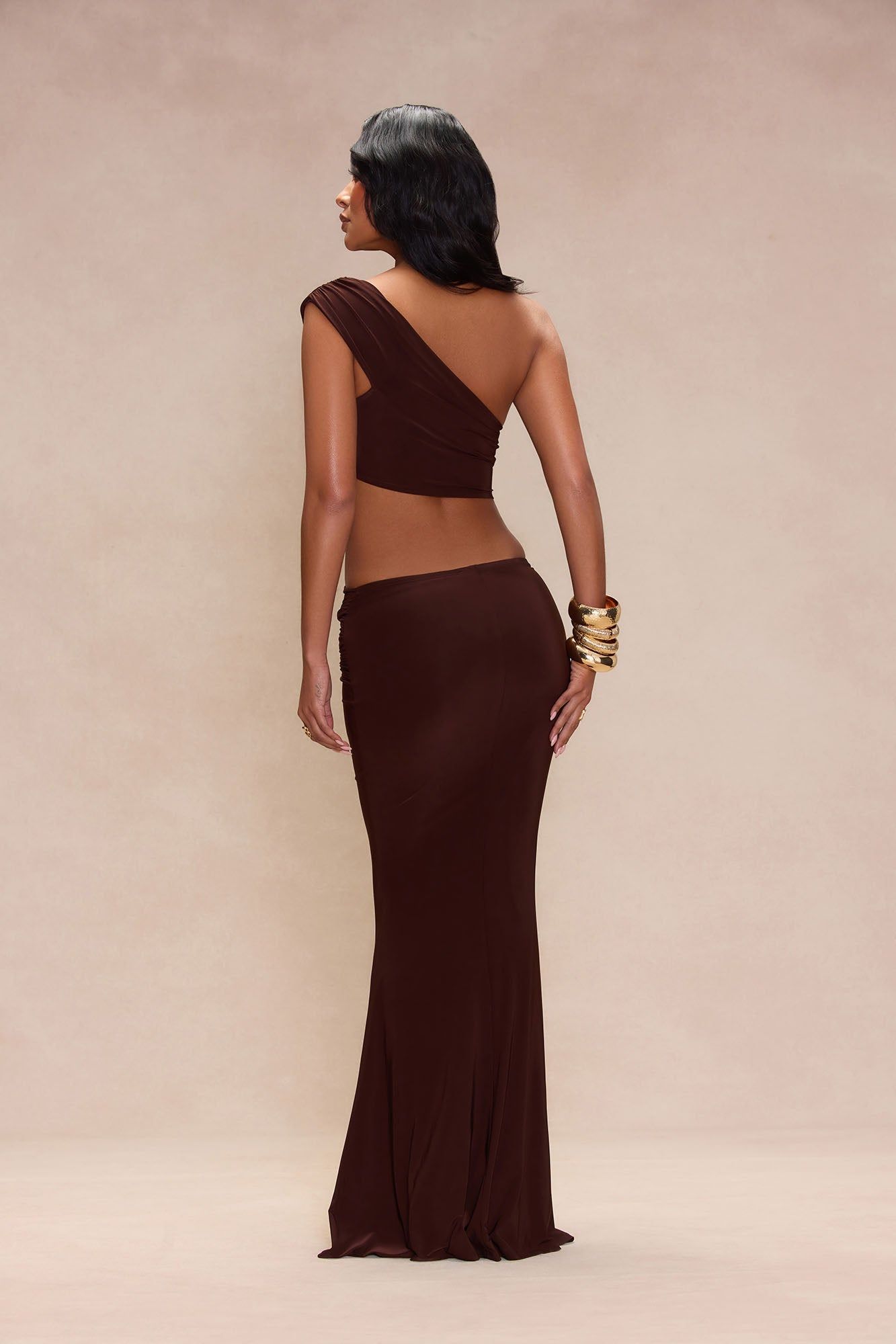 Naya Cut Out Maxi Dress - Brown sold by Fashion Nova product image thumbnail 5