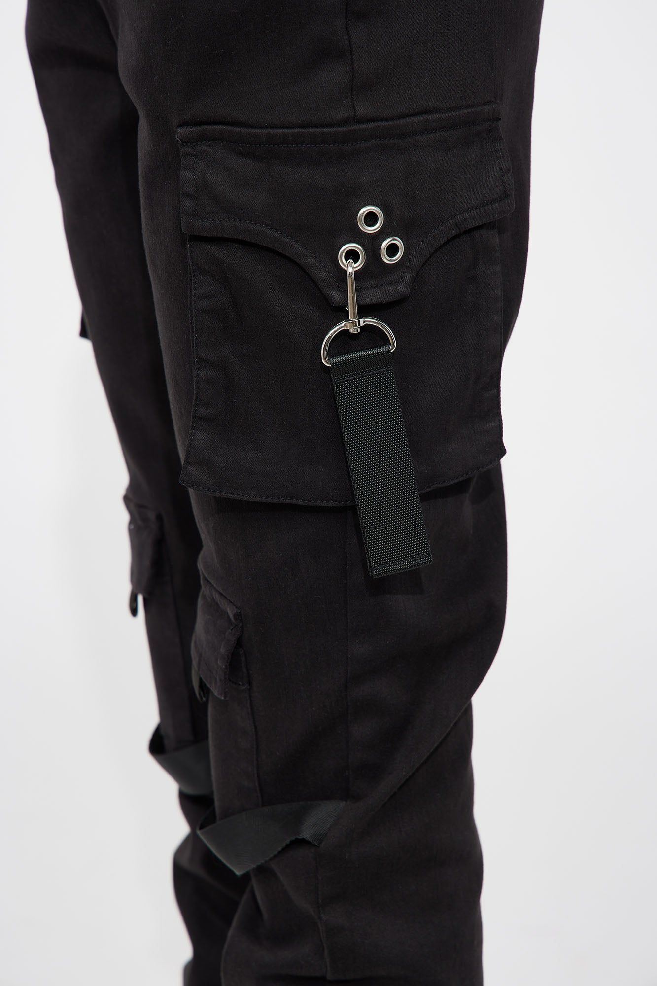 Mini Coolest Girl Cargo Jogger - Black sold by Fashion Nova product image thumbnail 4