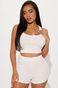 Stayin' Cute Washed Wide Leg Pant - Brown sold by Fashion Nova