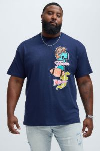 Finesse Champs 199X Short Sleeve Tee - Navy sold by Fashion Nova