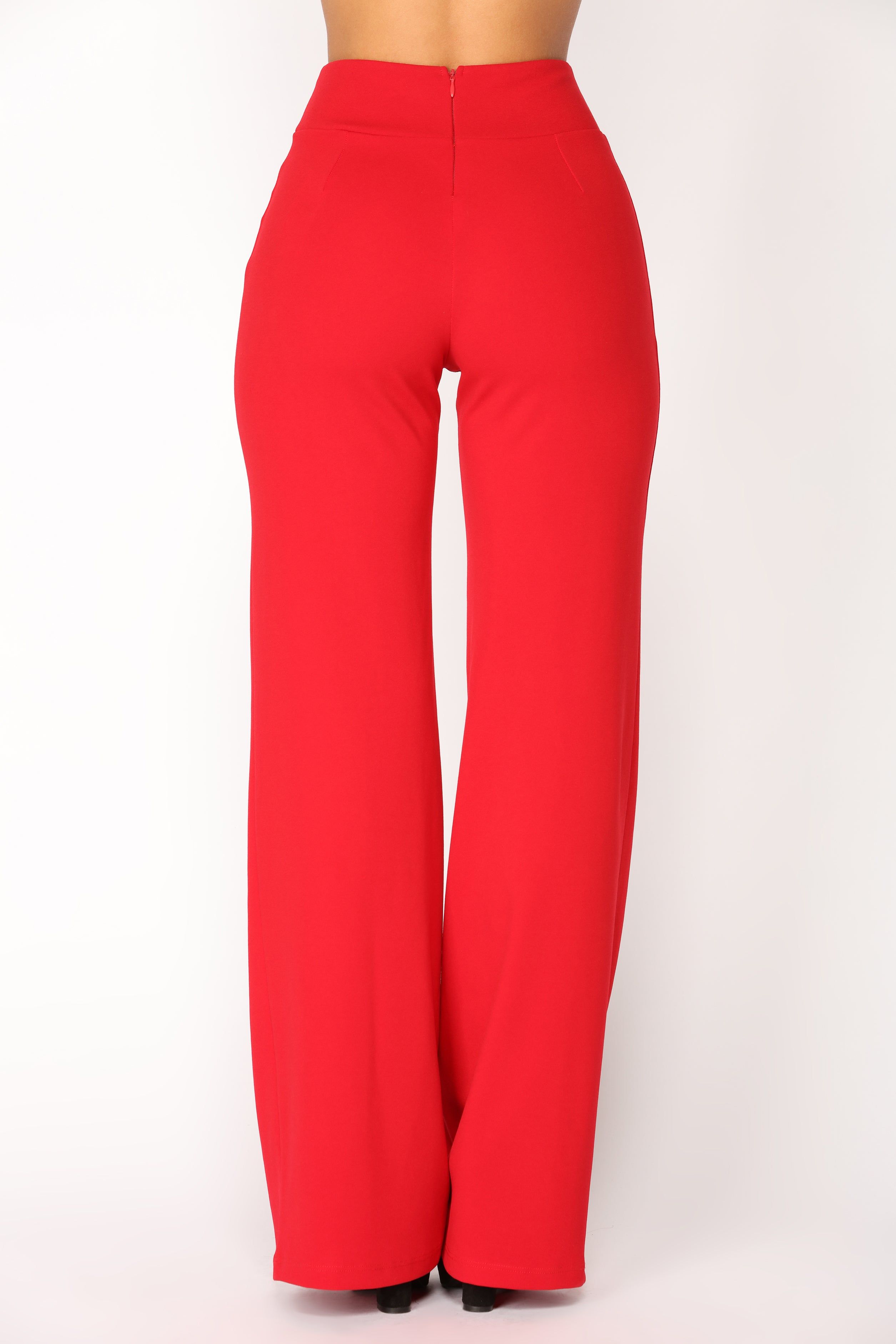 Clarissa High Rise Pants - Red sold by Fashion Nova product image thumbnail 3