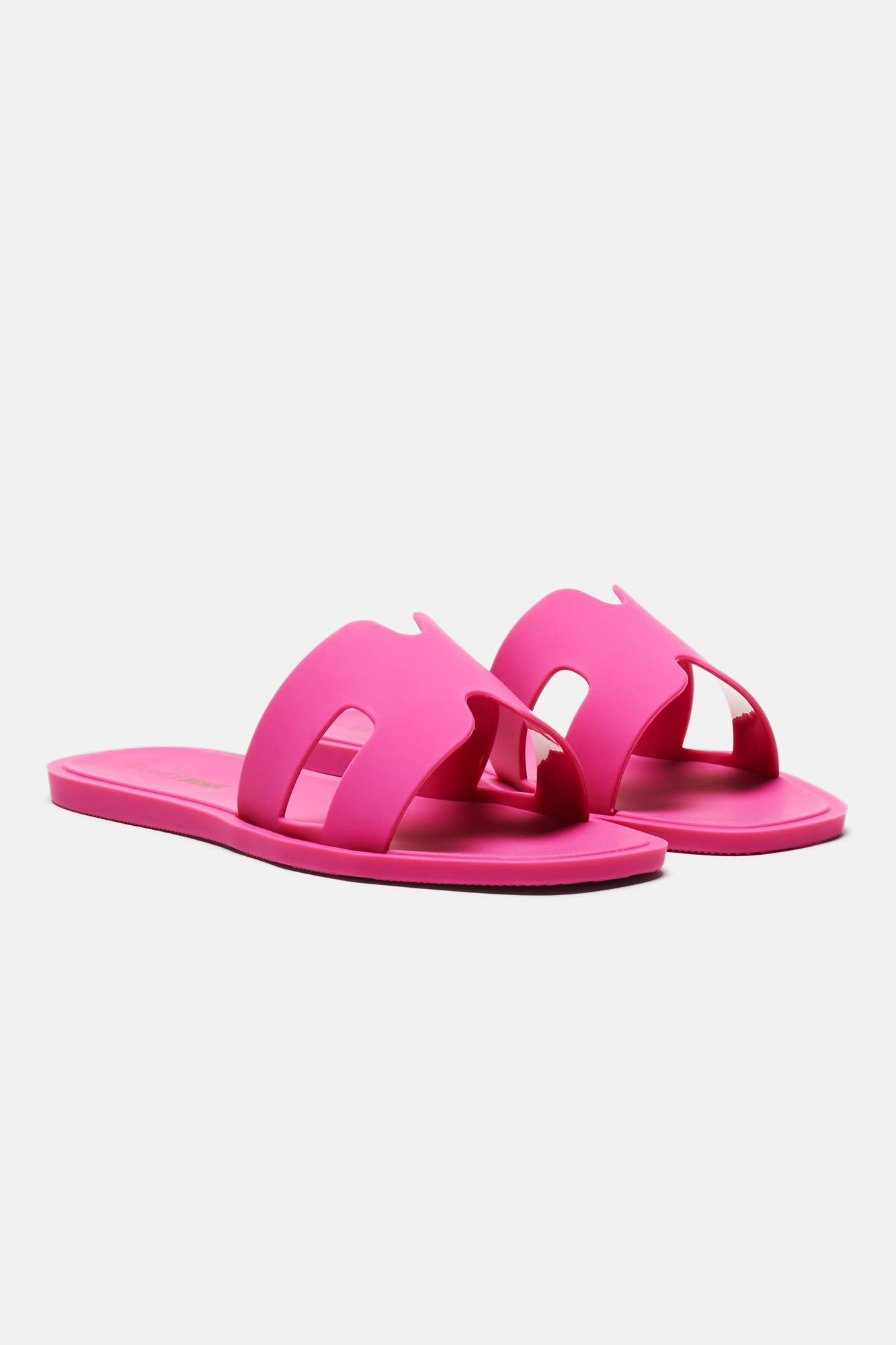 Jackie Flat Sandals - Fuchsia sold by Fashion Nova product image thumbnail 2